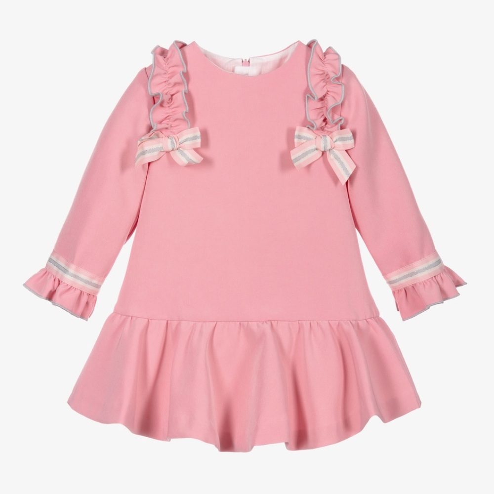 Miranda Ruffle Pink Dress